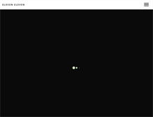 Tablet Screenshot of eleveneleven.com